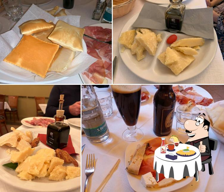 Piatto di formaggi al Trattoria Sipario