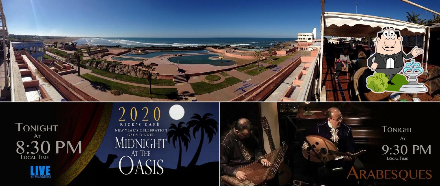 Rick's Café, Casablanca - Restaurant menu, prices and reviews