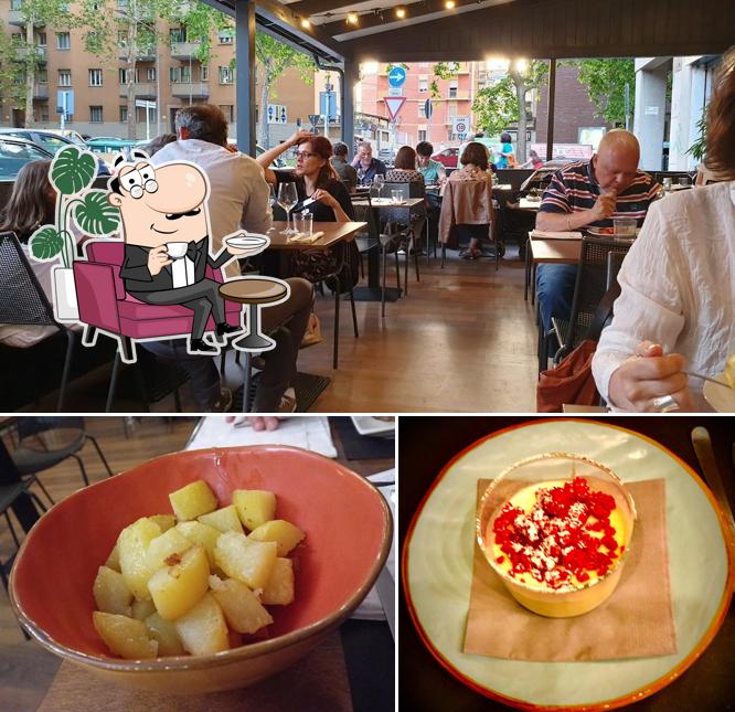 Gli interni di Lunetta Bistrot