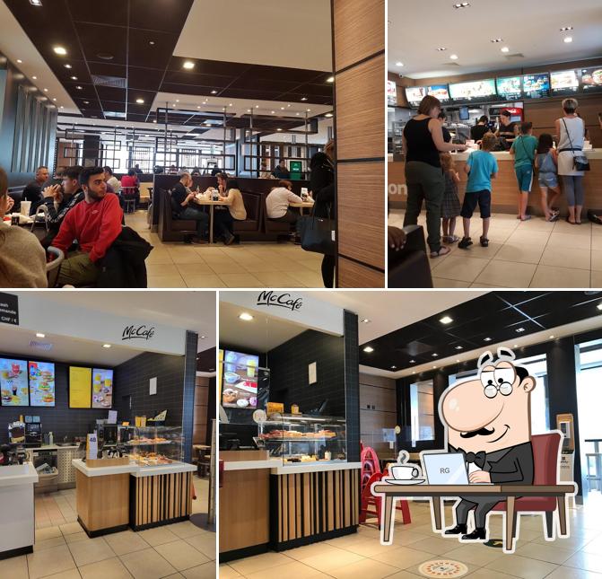 Gli interni di McDonald’s Delémont