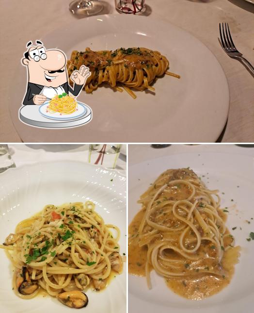 Spaghetti alla carbonara al Ristorante Oscar