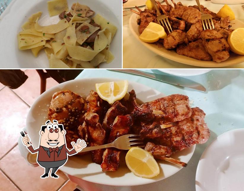 Cibo al Trattoria La Sosta