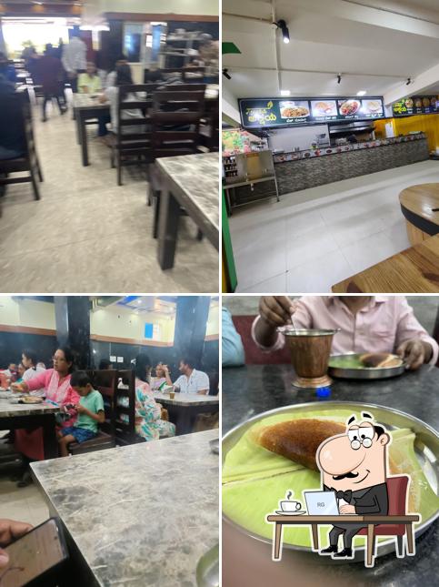 The interior of Mulbagal Dosa Corner