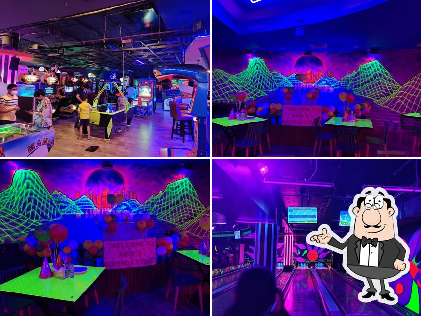 The interior of Hang Out