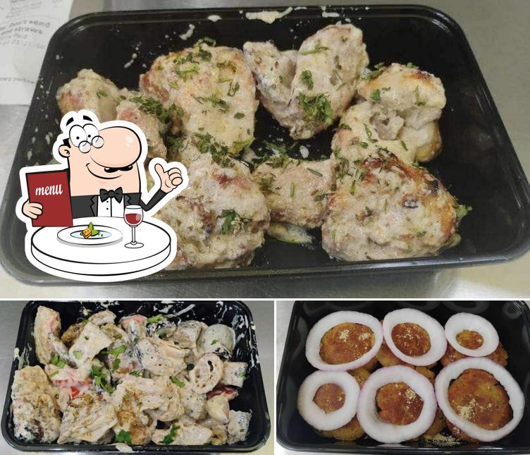 Food at Mr. Gram & Mrs. Grills