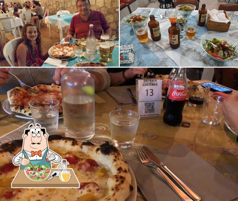 Insalata greca al Osteria Lucitana