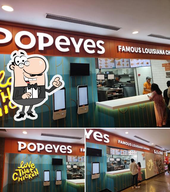 Check out how Popeyes - Famous Louisiana Chicken looks inside