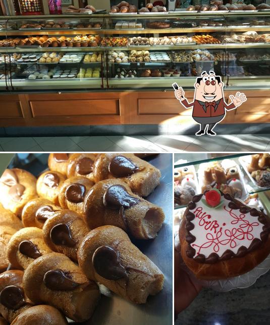 Platti al Pasticceria Aurora