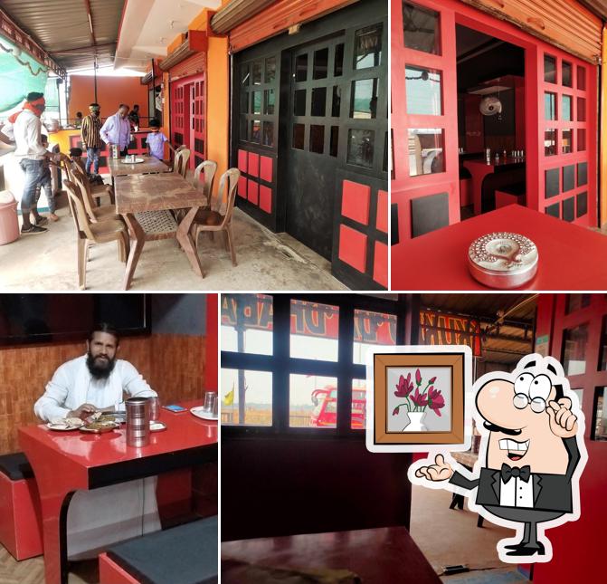 The interior of Kukku da dhaba