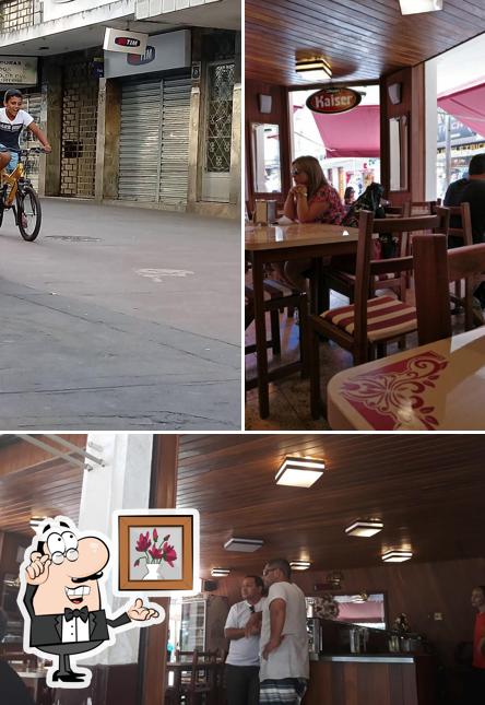 O interior do Simonetti Lanches