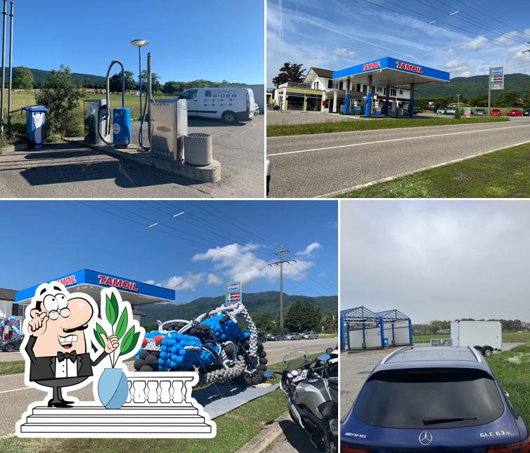 Gli esterni di Station-service TAMOIL Gingins