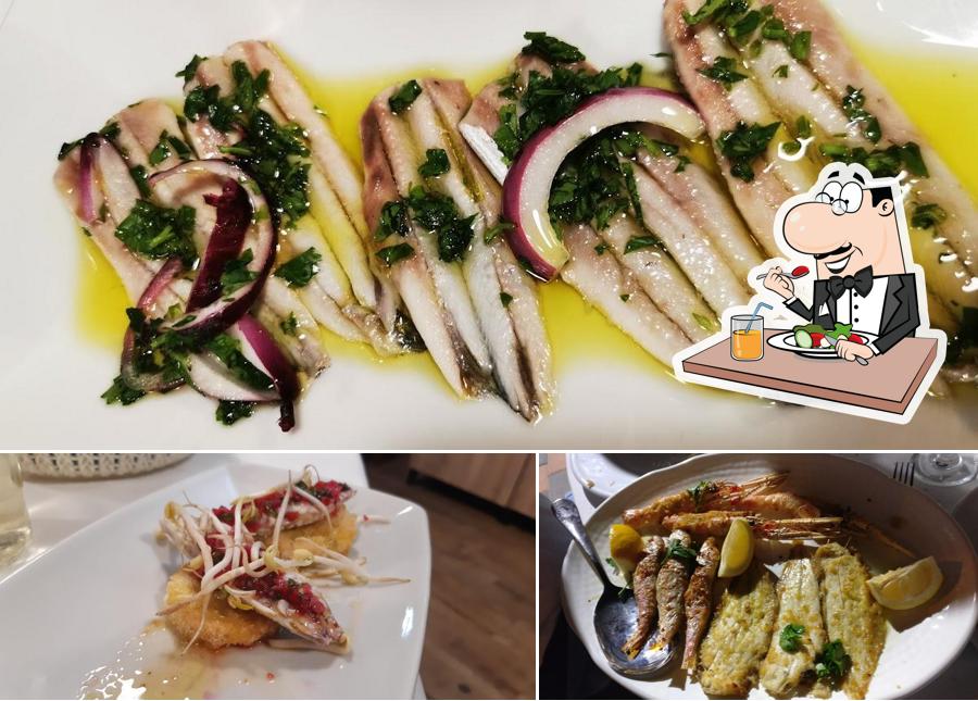 Cibo al Taverna a Prua Mare