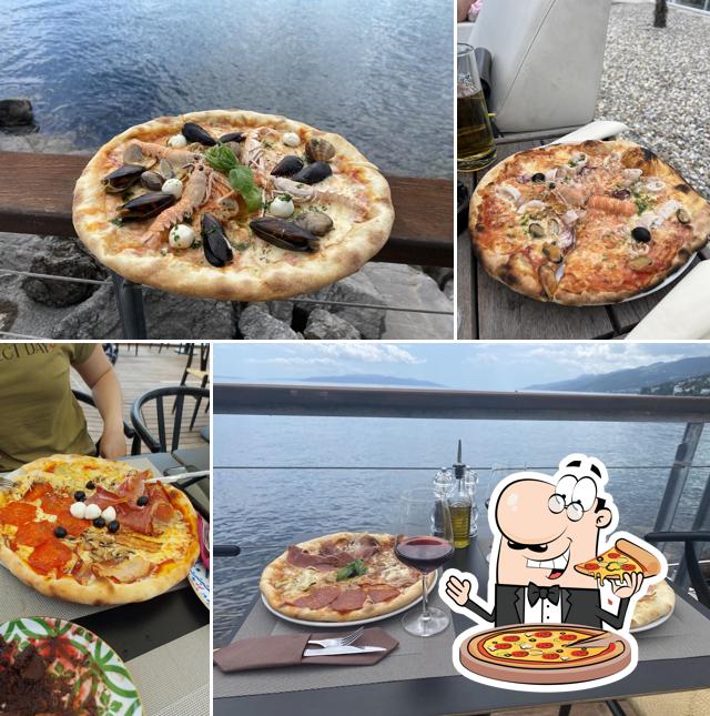 Prova una pizza a Lido Restaurant & Bar