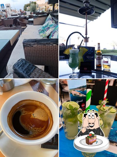 Torta al cioccolato al Lounge Bar Royal