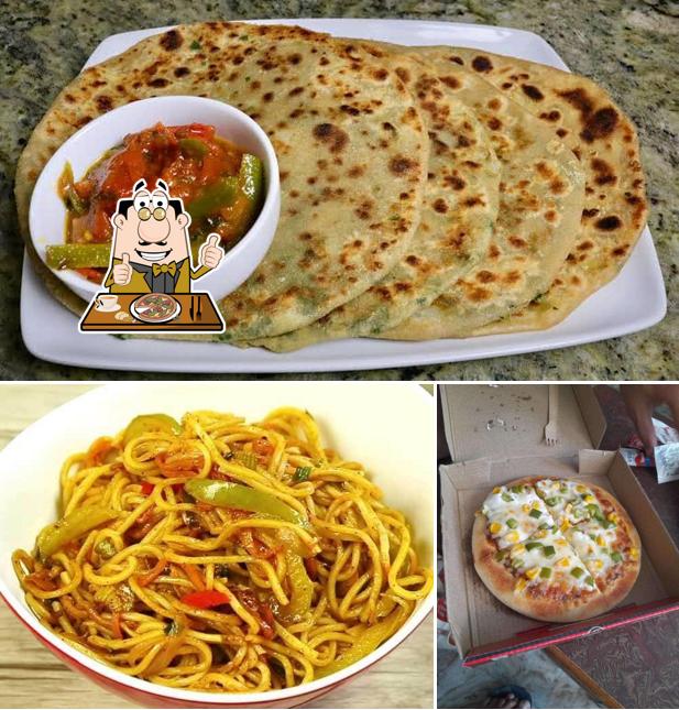 Pick pizza at Sadda Adda