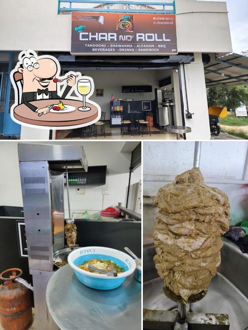 Char and Roll is distinguished by food and interior
