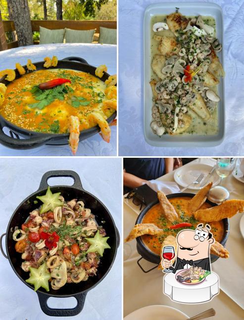 Vieiras em Bouquet Garni Restaurante Restaurante em Sousas