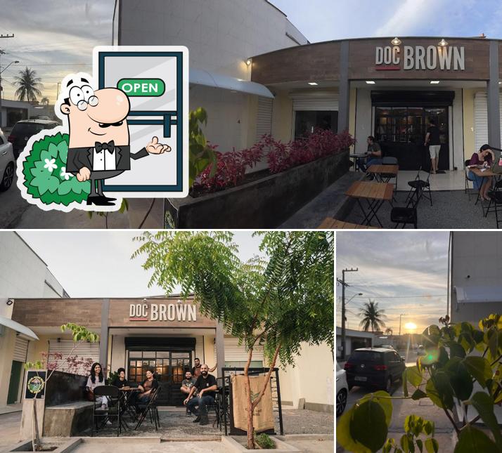 O exterior do Doc Brown