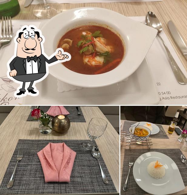 Restaurant Mehkong si caratterizza per la interni e cibo