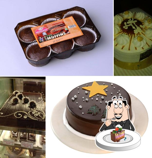 Chocolate cake at Monginis Cake Shop