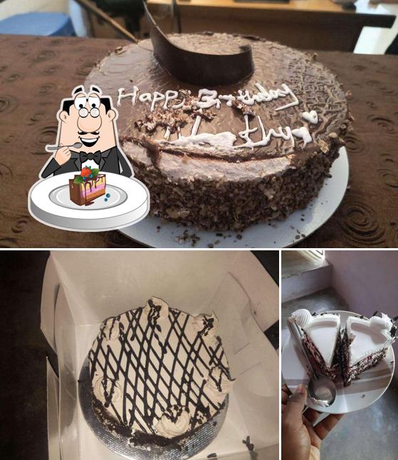 Chocolate cake at Cake Shore