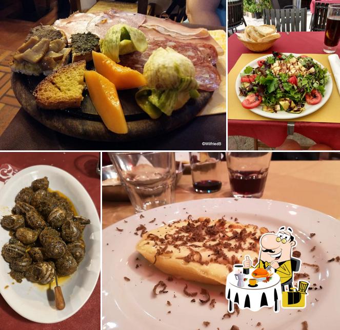 Cibo al Trattoria San Silvestro
