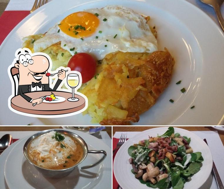 Platti al Restaurant Weisses Kreuz