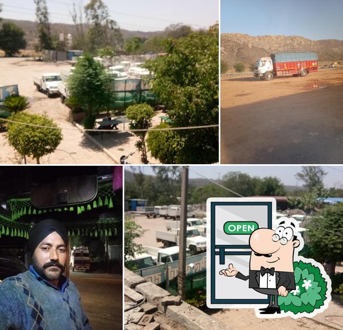 The exterior of Jhilmil Dhaba