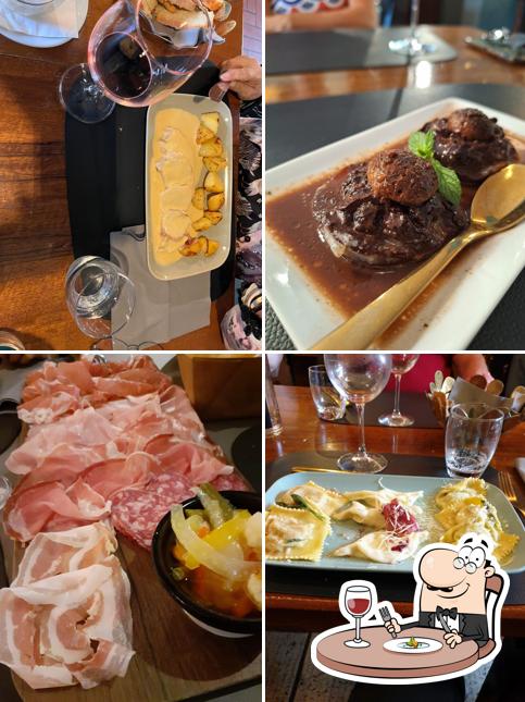 Platti al Osteria della Merla