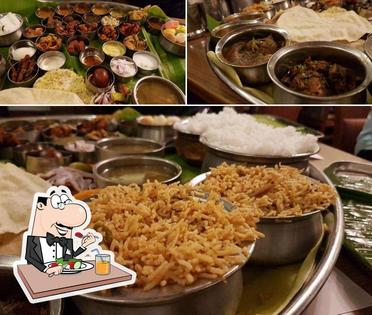 Meals at Ponnusamy Hotel