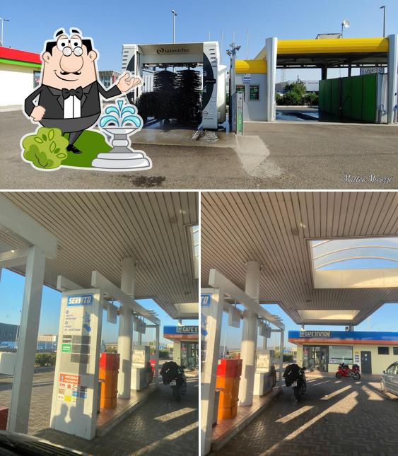 Gli esterni di Distributore Carburante Olbia - IP
