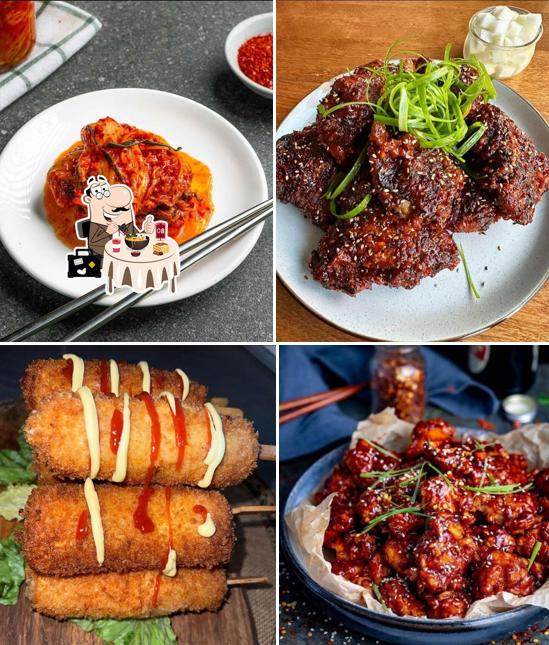 Food at Korean stew house