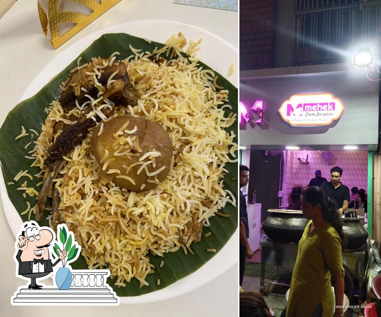 The exterior of Mehek - Dum Biryani
