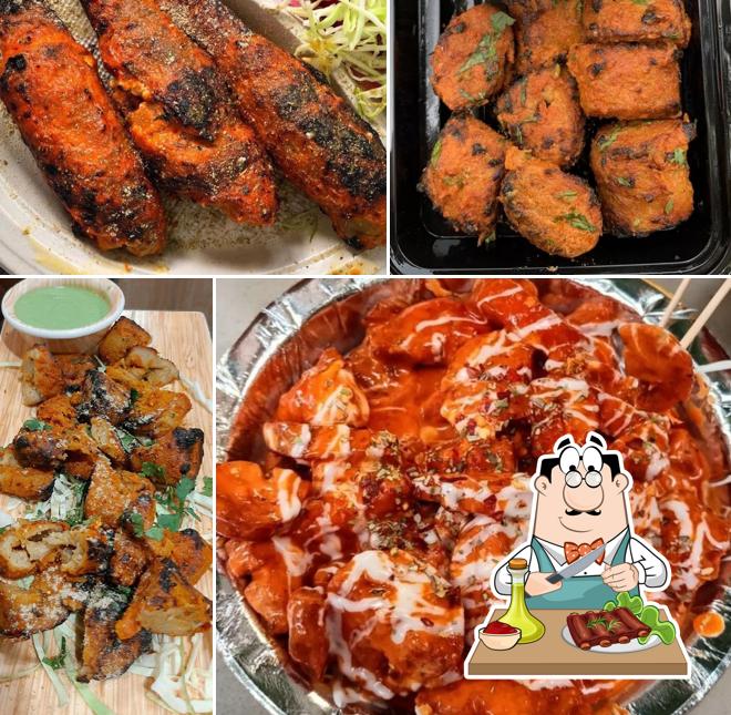 Baby back ribs at Sharma ji malai chaap wale