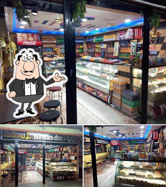 The interior of Sumukha2 Bangalore Bakery