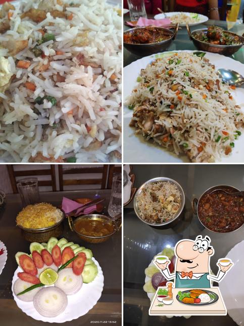 Food at Sahjadi Restaurant