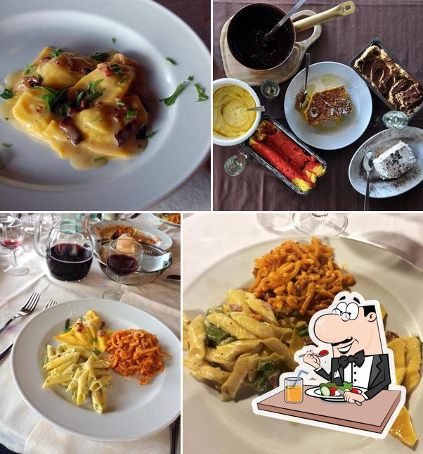 Platti al Trattoria Del Gallo