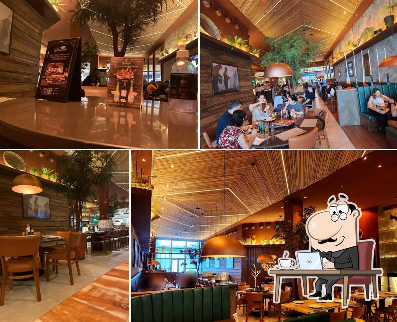 O interior do Camarada Camarão São Caetano - ParkShopping São Caetano