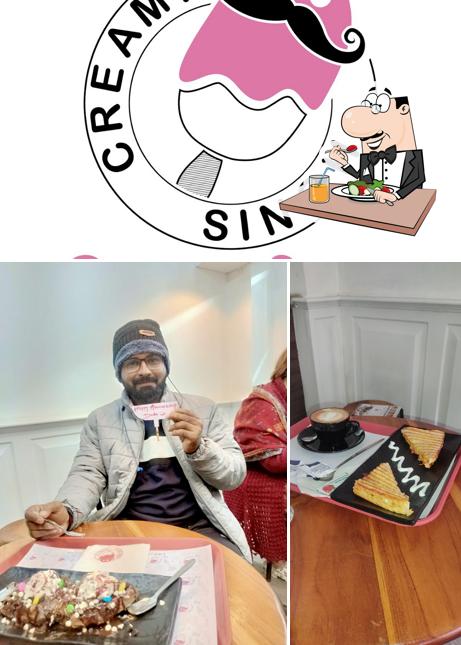 Food at Creamy Singh