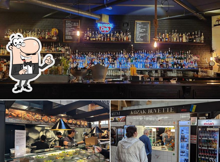 Siediti a un tavolo di Markthalle Basel