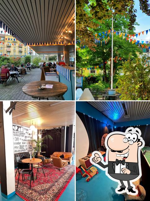 Gli interni di Netzwerk Neubad