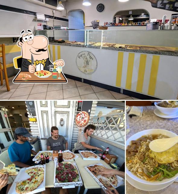 La immagine di cibo e interni da Papero Pizza
