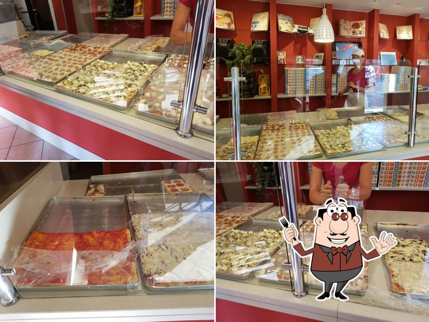 Platti al Pizzeria d'asporto Dal Merlo