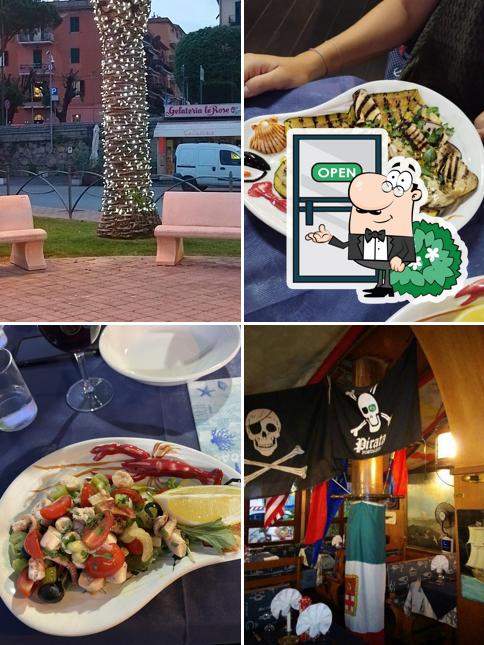 Gli esterni di Trattoria del Sub dal Pirata
