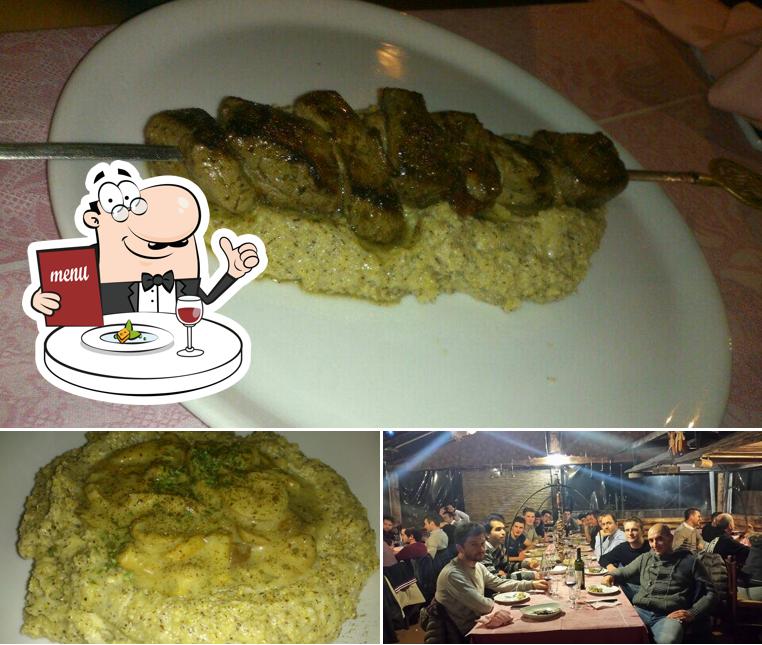 La foto di cibo e interni da Ristorante Osteria Robustello