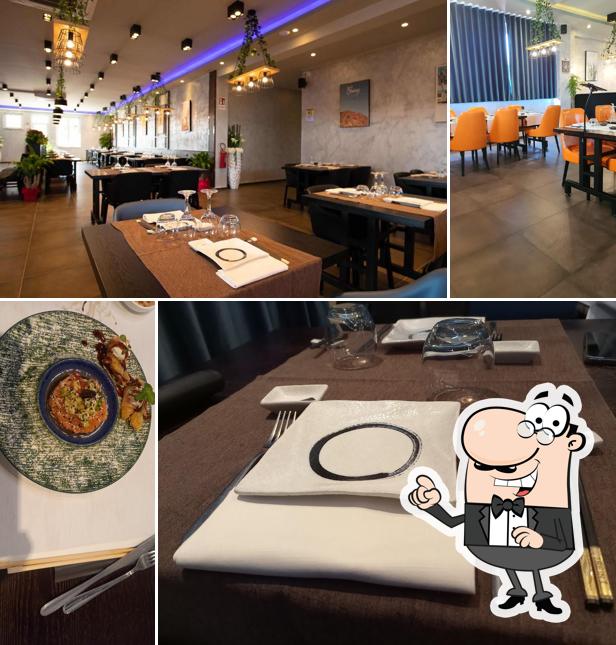 Gli interni di Ristorante Tre in 1