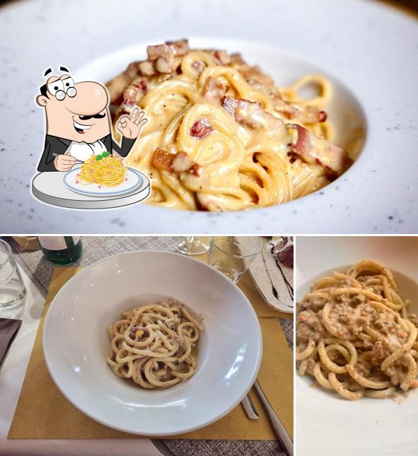Spaghetti alla carbonara al Ristorante la Cupola Steakhouse