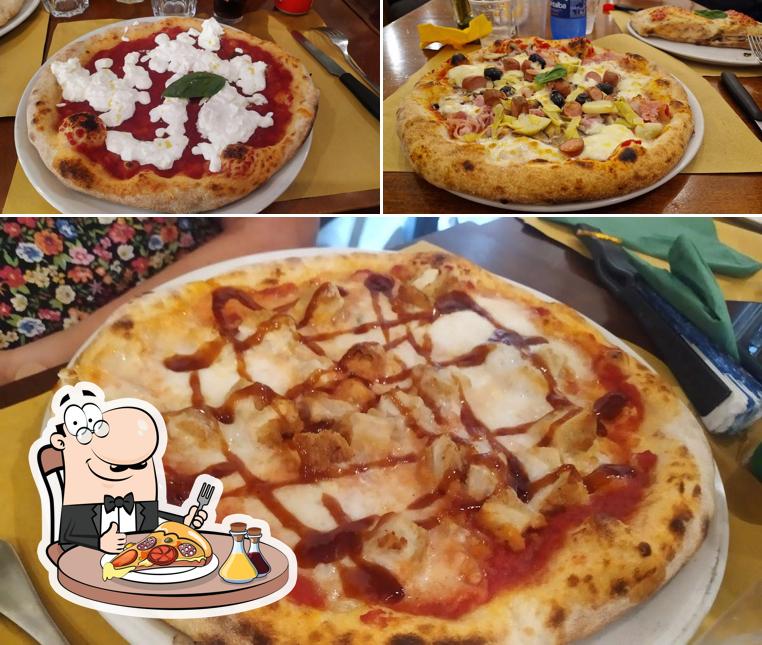 Prenditi tra le molte varianti di pizza