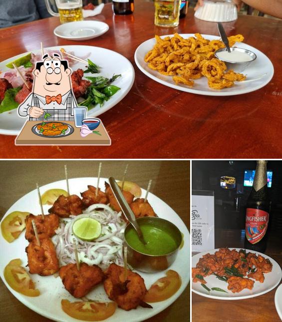 Chicken wings at Volga Bar