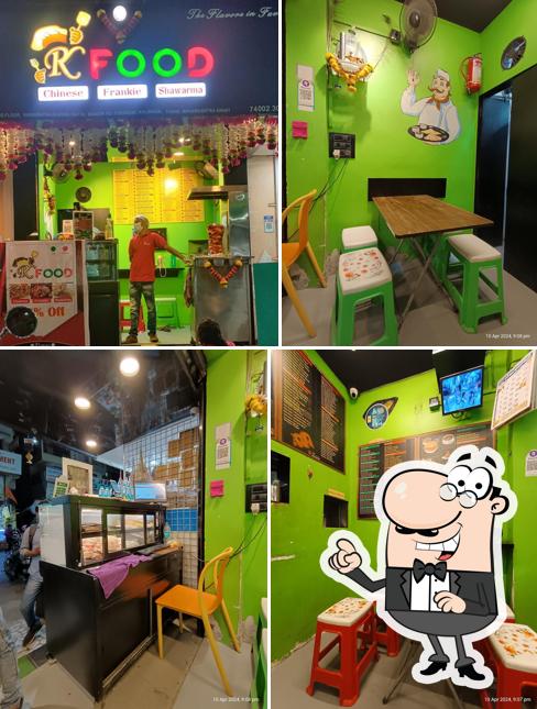The interior of RK FOOD